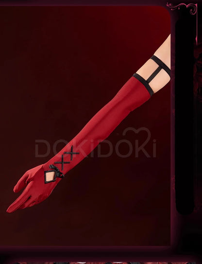 Tsukiyomi Utau Doujin Cosplay Costume Anime Shugo Chara! DokiDoki-R Halloween Devil Angel Utau Cosplay