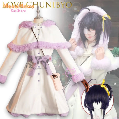 Love Chunibyo Kotoko Tsurumaki Winter Outfit Set Polyester Adult Woman