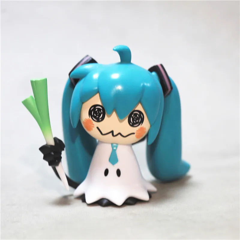 7cm Hatsune Miku Anime Figurine Kawaii Mimikyu Miku Figurine Gk Statue Model Doll Collection Room Desk Decoration Toys Gift
