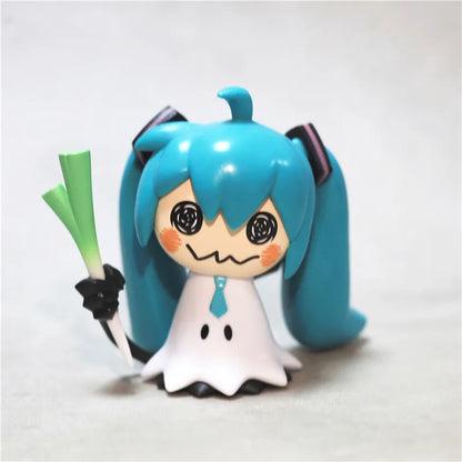 7cm Hatsune Miku Anime Figurine Kawaii Mimikyu Miku Figurine Gk Statue Model Doll Collection Room Desk Decoration Toys Gift