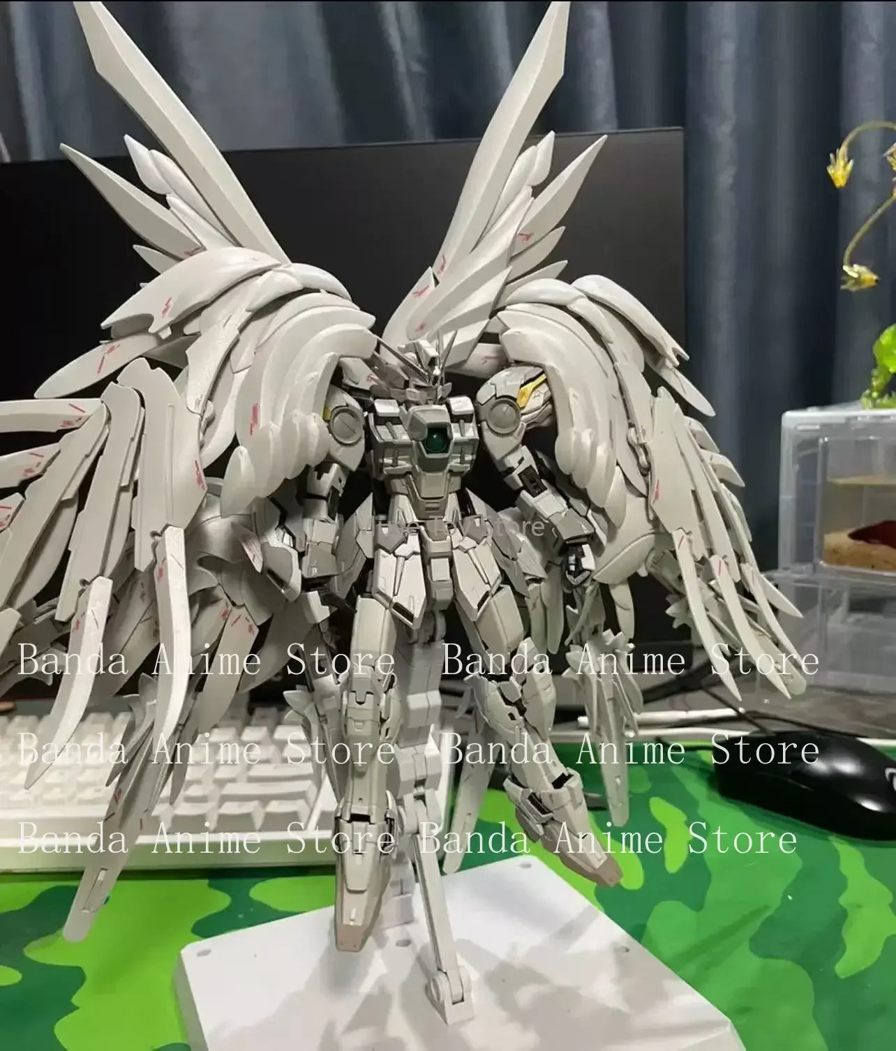 Daban 8827 MG 1/100 Wing Snow White Prelude Fix Model Kit XXXG-00YSW Assembly Action Figure Plastic Custom Toy