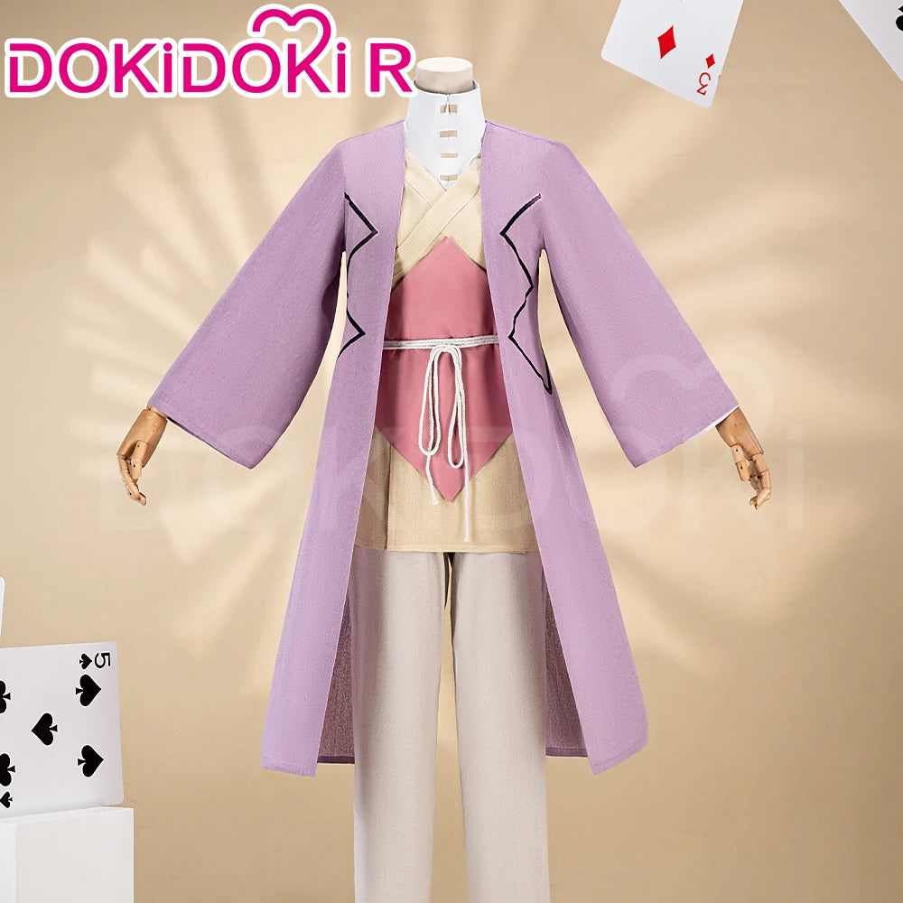 IN STOCK Asagiri Gen Cosplay Costume Anime Dr.STONE Cosplay【S-2XL】DokiDoki-R Men Costume Asagiri Gen Plus Size