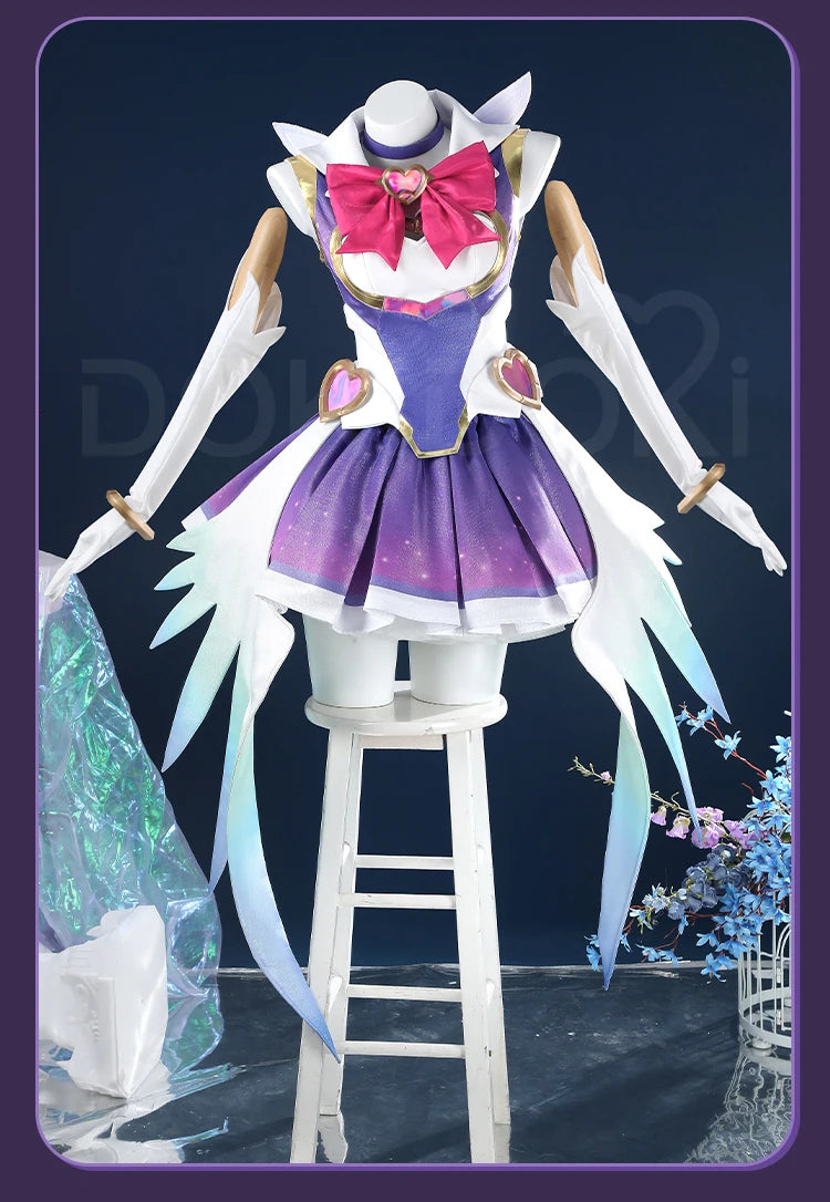 Juno Kiriko Cosplay Costume Game Cosplay【XS-2XL】DokiDoki-R Women Costume Magic Girl Juno Cosplay Plus Size Halloween