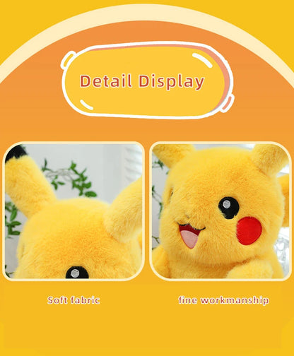 35/80cm Pokemon Plush Doll Pikachu Huge Rabbit Plush Pokémon Plushie  Anime Stuffed Toys Pikachued Soft Pillow Gift for Children