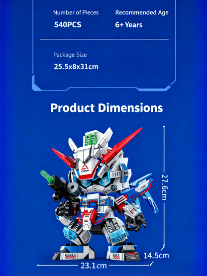 2025 STEM Building Blocks Kit, DIY Mecha Robot Model Educational Construction Toys for Kids Ages 8-12, Creative Birthday Gift