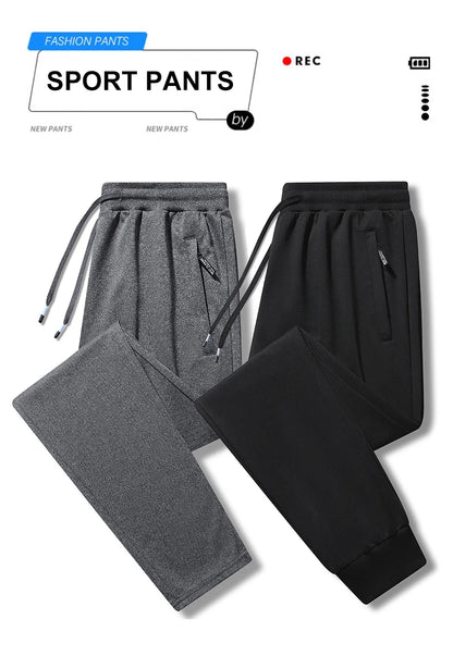 Chrlck Men’s Tight Sweatpants Straight Jogging Pants Casual Sport Running Trousers Spring Summer