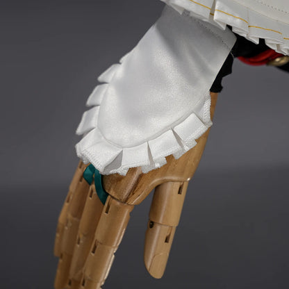 Zenless Zone Zero Dialyn Cosplay Costume Wig Uniform Earrings Headwear Krampus Compliance Authority Halloween Party for Women