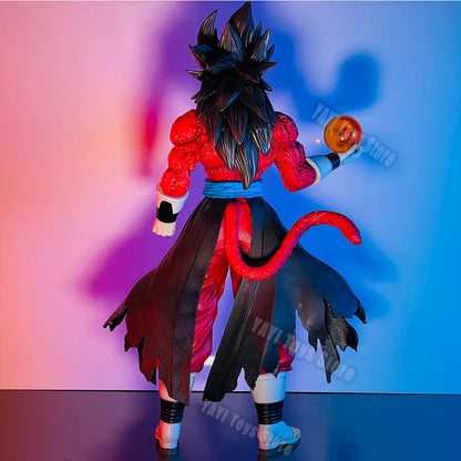 29cm Anime Dragon Ball Gogeta Ssj4 Figure Super Saiyan 4 Son Goku Vegeta Figurine PVC Action Figures Model Toy for Children Gift