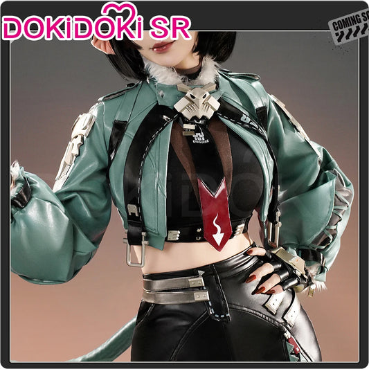 IN STOCK Jane Doe Cosplay Costume Game Zenless Zone Zero Cosplay 【S-2XL】DokiDoki-SR ZZZ Women Metal Accessory Mice Halloween