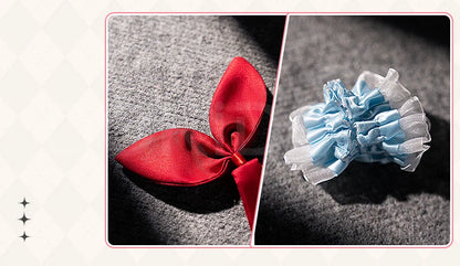 IN STOCK Mita Cosplay Costume Game MiSide【XS-3XL】DokiDoki-N Women Uniform Dress Mita Cosplay Hat Gloves Plus Size