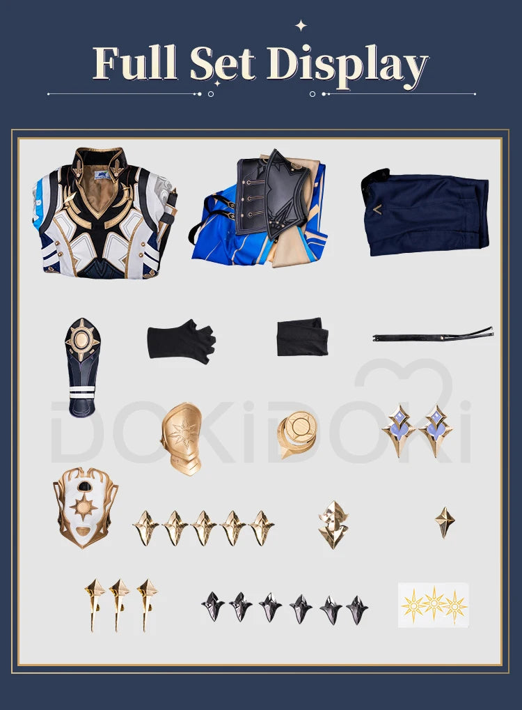 Phainon Cosplay Costume Game Honkai: Star Rail DokiDoki-SR HSR Phainon Cosplay Metal Accessories Men Halloween Costume