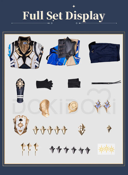 Phainon Cosplay Costume Game Honkai: Star Rail DokiDoki-SR HSR Phainon Cosplay Metal Accessories Men Halloween Costume