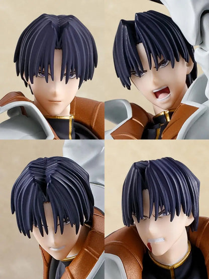 Bandai S.H.Figuarts Rurouni Kenshin Aoshi Shinomori 165mm PVC Model