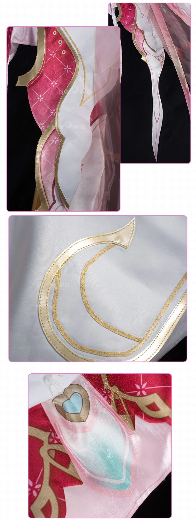 PRE SALE UWOWO Elysia Cosplay Game Honkai Impact 3: Elysia New Battlesuit "Hi♪ Love Elf" Cosplay Costume Halloween Costume