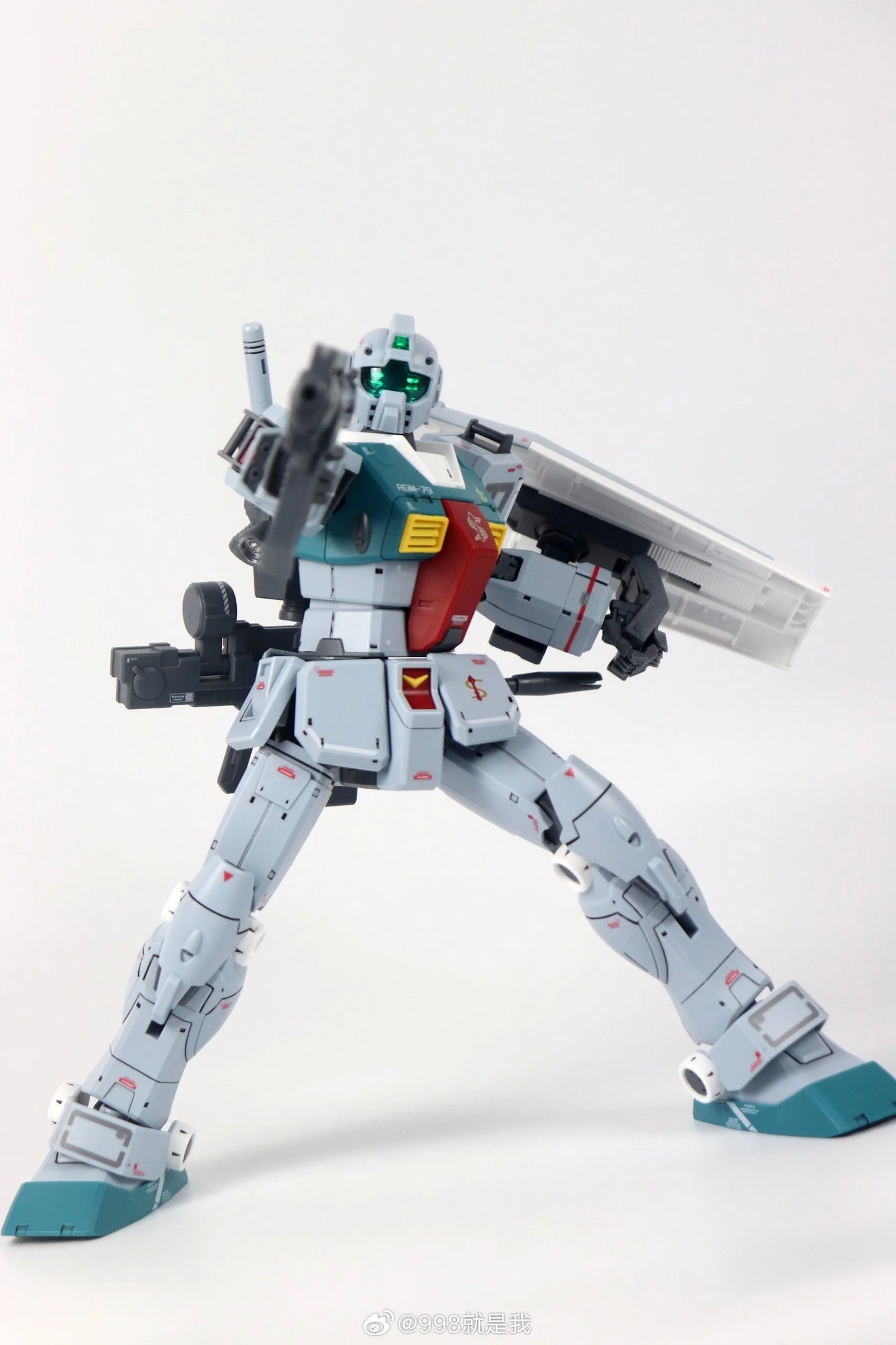 In Stock FDJ Model SLEGGAR GM 1/72 RGM-79 Assembly Model Kit Toys Action Figure Plastic Model Kits Toy Collectible Robot Gift