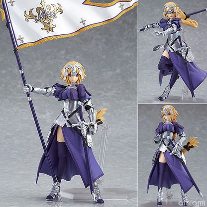 New Fate Grand Order Ruler Jeanne D'Arc Movable Action Figure 14cm PVC Collectible Anime Toy Desktop Decor Fans Gift Boy'S Gift