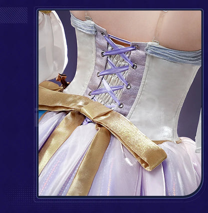 Robin Doujin Cosplay Costume Game Honkai: Star Rail DokiDoki-SR HSR Women Costume Robin Cosplay Aria Dress