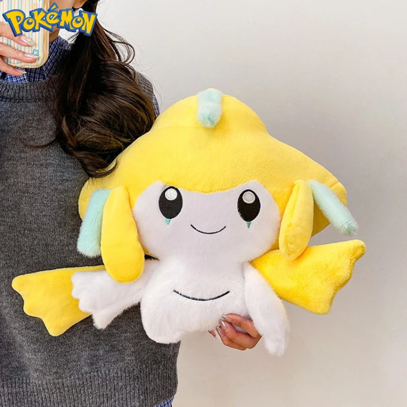 30-75CM Big Size Pokémon Jirachi Plushies Cartoon Anime Peluche Comfortable Soft Doll Kawaii Ornament Children's Toy Gifts