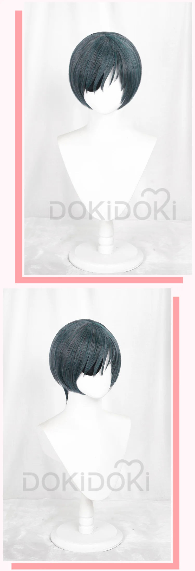 IN STOCK Ciel Phantomhive Wig Anime DokiDoki Ciel Cosplay Wig Men Halloween Short Hair Free Wig Cap