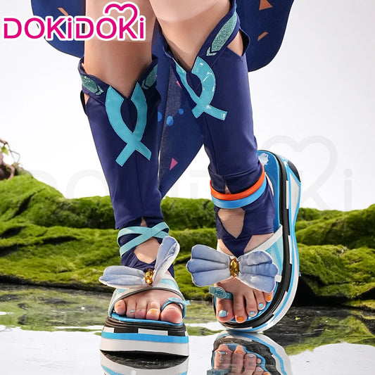 Mavuika Xilonen Mualani Kinich Chiori Charlotte Gorou Navia Clorinde Shoes Game Genshin Impact DokiDoki Cosplay Natlan