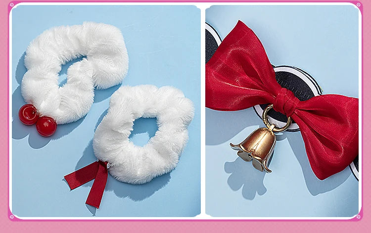 iCoser Honkai Star Rail Hyacine Cosplay Costume Wig Dress Hat Uniform Amphoreus Halloween Party for Women Girls Carnival Props