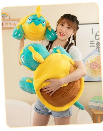 35/70cm Drednaw Pokemon Large Plush Toys Anime Doll Cute Pillow Cartoon Giant Pokémon Plushie Stuffed Gift for Kids Christmas