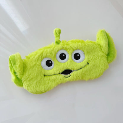 Cartoon Eyeshade for Sleeping Lotso Hamm Eye Patch Shading Dumbo Stitch Eyepatch Girl Travel Relax Cover Eye Mask Health