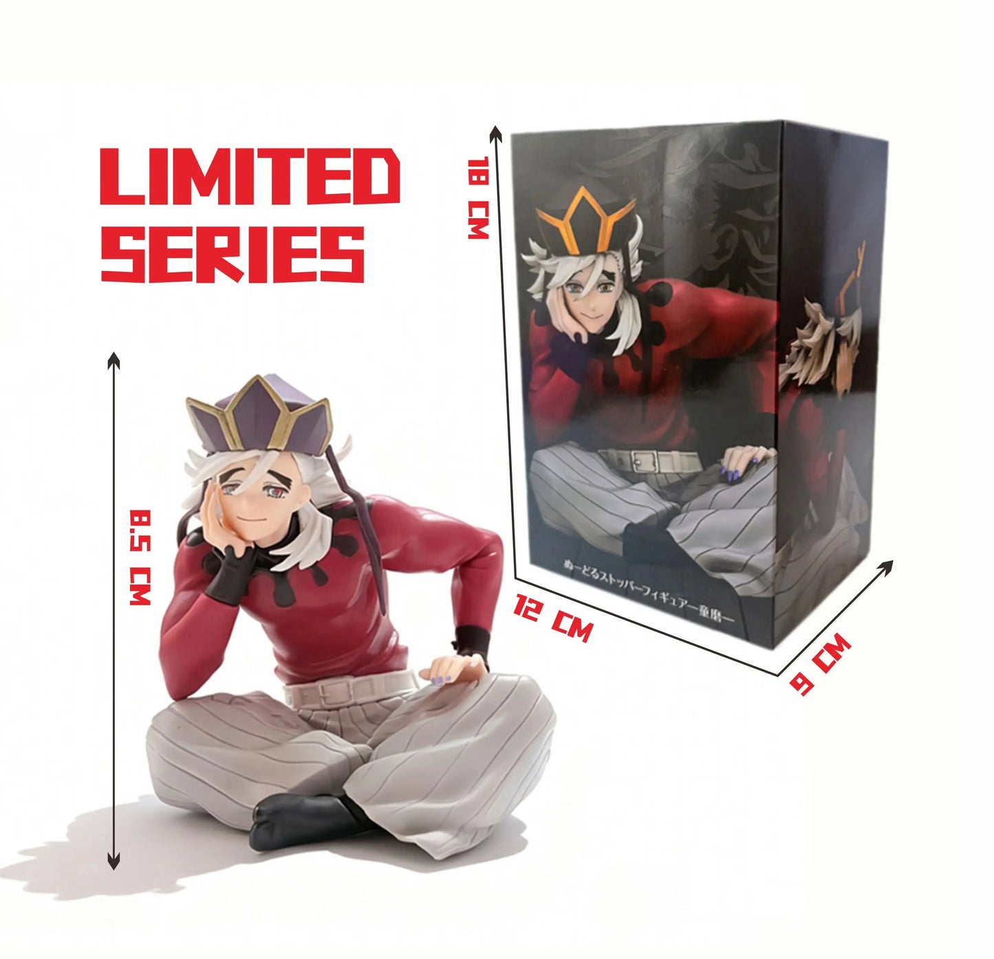 Popular Anime Movie Merch | Douma PVC Noodle Stopper - Collectible Series Figure, Desktop Decoration & Holiday Gift