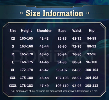 Jaycee Cosplay Costume Game Cosplay【XS-3XL】DokiDoki-R Men Uniform Suit Costume Jaycee Cosplay Plus Size