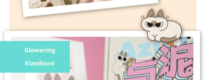 Authentic Siamese Cat Azuki Neko Periphery Plush Blind Box Cute Decoration Figure Second Series Girls Gift Handmade  New Style