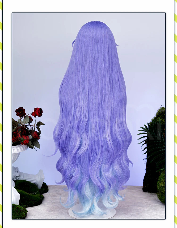 IN STOCK Augusta Cantarella Cartethyia Fleurdelys Iuno Wig Game Wuthering Waves DokiDoki 100cm Wig Cantarella Cosplay Free Cap