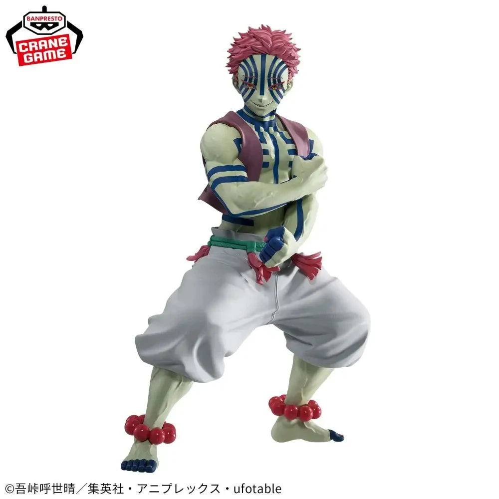Bandai In Stock Original Banpresto Grandista Demon Slayer Akaza Figure Anime Action Model Genuine Boxed Toys Gifts
