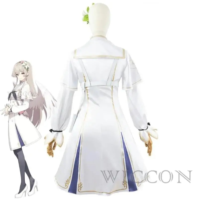 Blue Archive Kirihuji Nagisa Cosplay Costume Set Polyester Asian Size