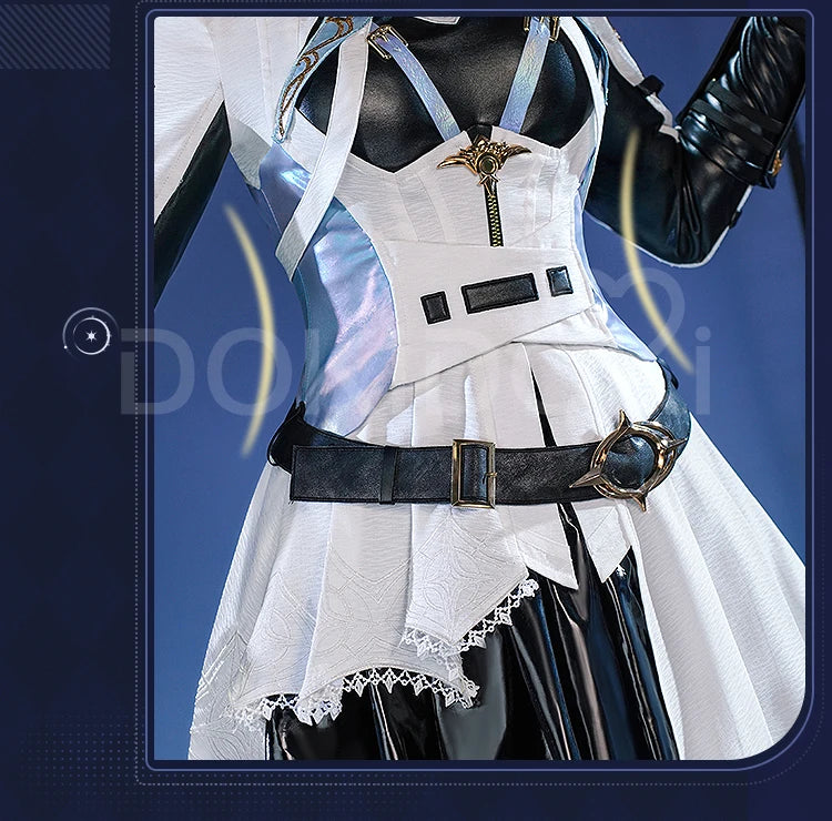 IN STOCK Refulgent Path Heroine Cosplay Costume Game Love and Deepspace DokiDoki-SR Female Uniform Costume Shen Xinghui Xavier