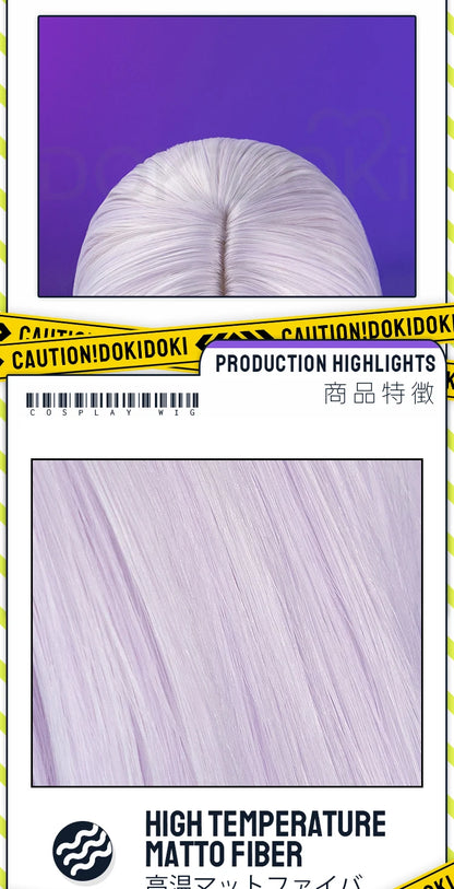 IN STOCK Black Swan Wig Game Honkai: Star Rail Cosplay Wig DokiDoki Women White Purple Long Hair Black Swan Cosplay Free Wig Cap
