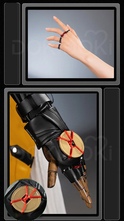 IN STOCK Yixuan Cosplay Costume Game Zenless Zone Zero DokiDoki-R ZZZ Women Black Yellow Bodysuit Yixuan Cosplay Master Costume