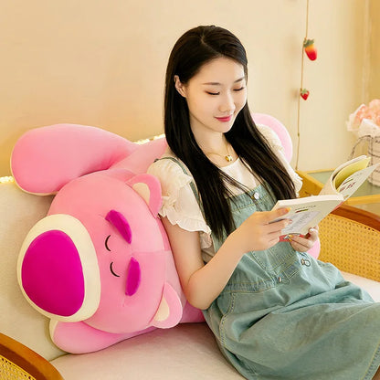 80cm Big Size Disney Lotso Stitch James P. Sullivan Stuffed Animal Cute Plushies Room Decoration Pillow Children's Holiday Gift