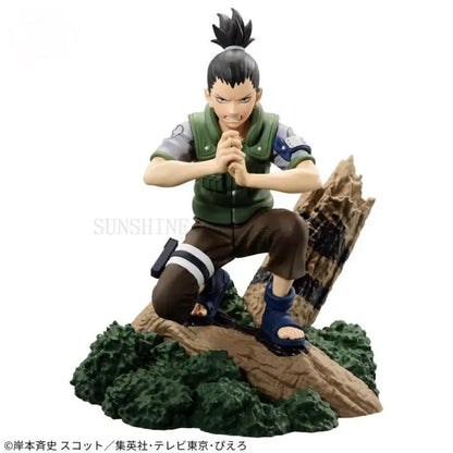 Bandai In Stock Original Memorable Saga Naruto Nara Shikamaru Anime Action Figure Model Ornaments Boxed Toys Gift Genuine