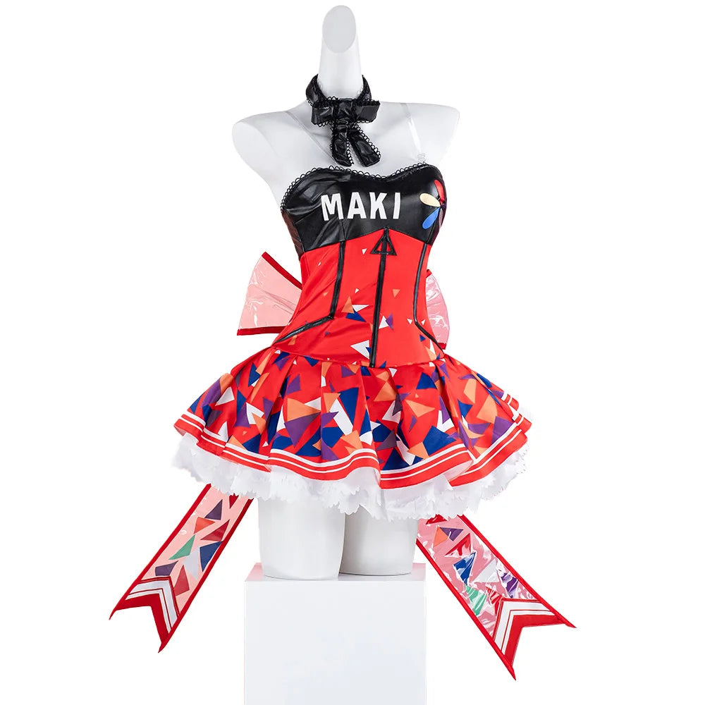 Honoka Kousaka Kotori Minami Tojo Nozomi Rin Hoshizora Cosplay Costume Anime LoveLive! Cosplay DokiDoki-R Women Cute Dress