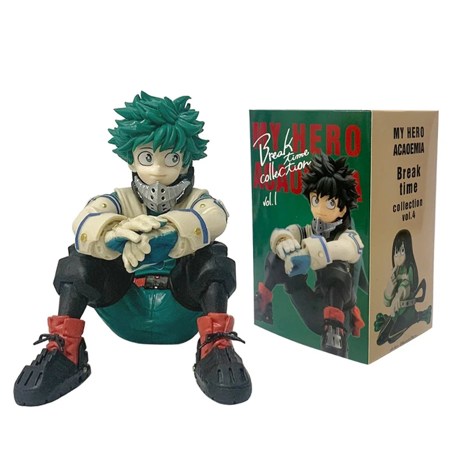 11cm Boku no Hero Academia Anime Figure Childhood Midoriya Izuku Action Figure Cute Bakugo Katsuki Figurine PVC Collection Toys