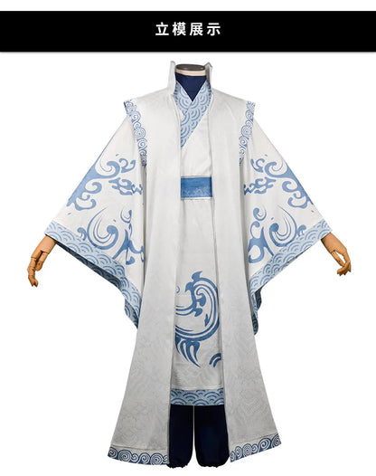 Ao Bing Cosplay Costume Wig Hanfu Anime Movies Nezha Uniform Headwear Aobing Ancient Clothing Ne Zha 2 Halloween Carnival Women