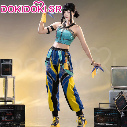 【Last Batch】Rumii Miraa Zoeyy Cosplay Costume Demon【XS-3XL】DokiDoki-SR Yellow Costume Zoeyy Rumii Cosplay Plus Size