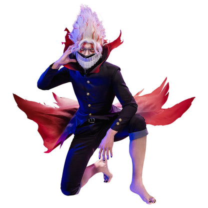 IN STOCK【S-3XL】Okarun Takakura Ken Cosplay Costume Anime Dandadan DokiDoki-SR Men Mask Halloween DAN DA DAN Okarun Plus Size