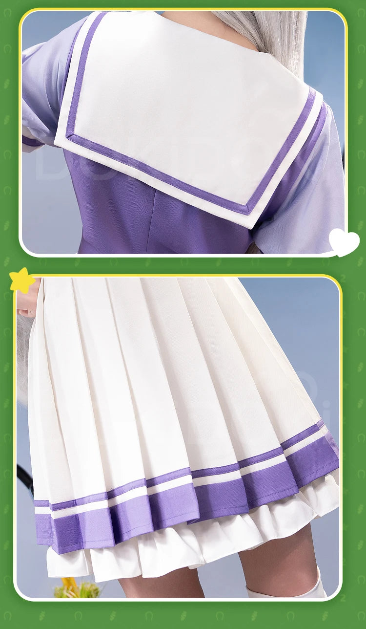 IN STOCK Mejiro McQueen Toukai Teiou Gold Ship Cosplay Costume Game【XS-3XL】DokiDoki-R Halloween Uniform Plus Size