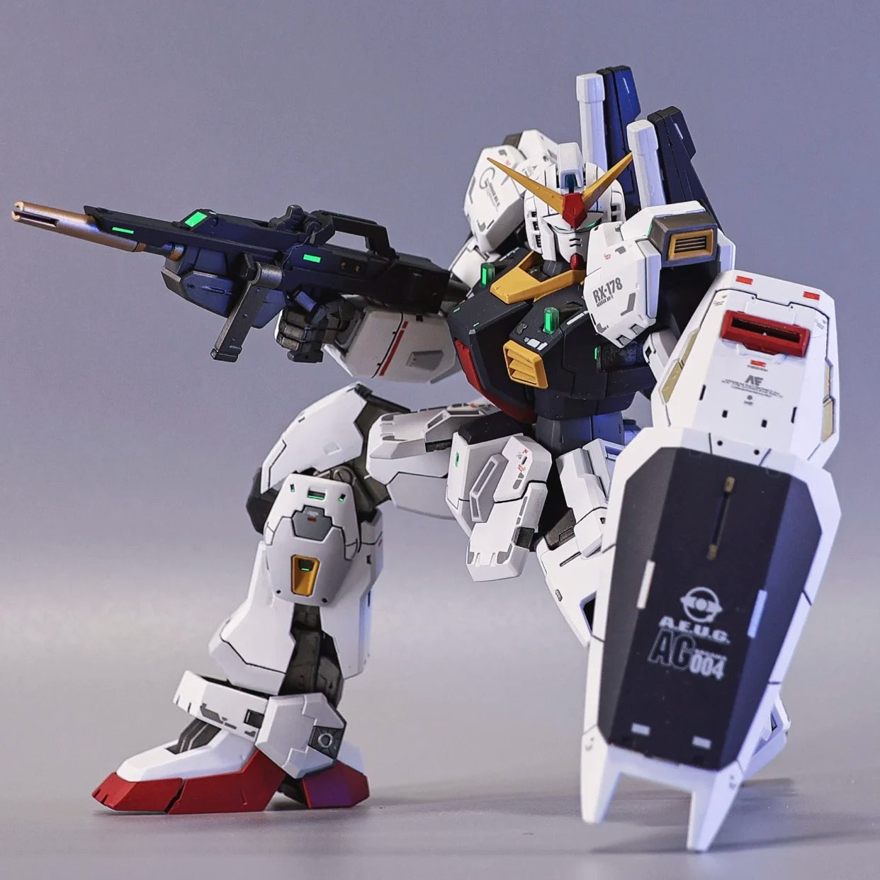 In Stock GAOGAO Model MK2 RX-178 MK-II PG 1/60 TITANS Color AEUG Toy Assembly Model Kit Action Figures Robot Mecha Gifts