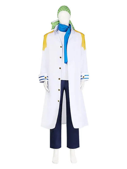 One Piece Koby Cosplay Costume Adult Polyester Uniform