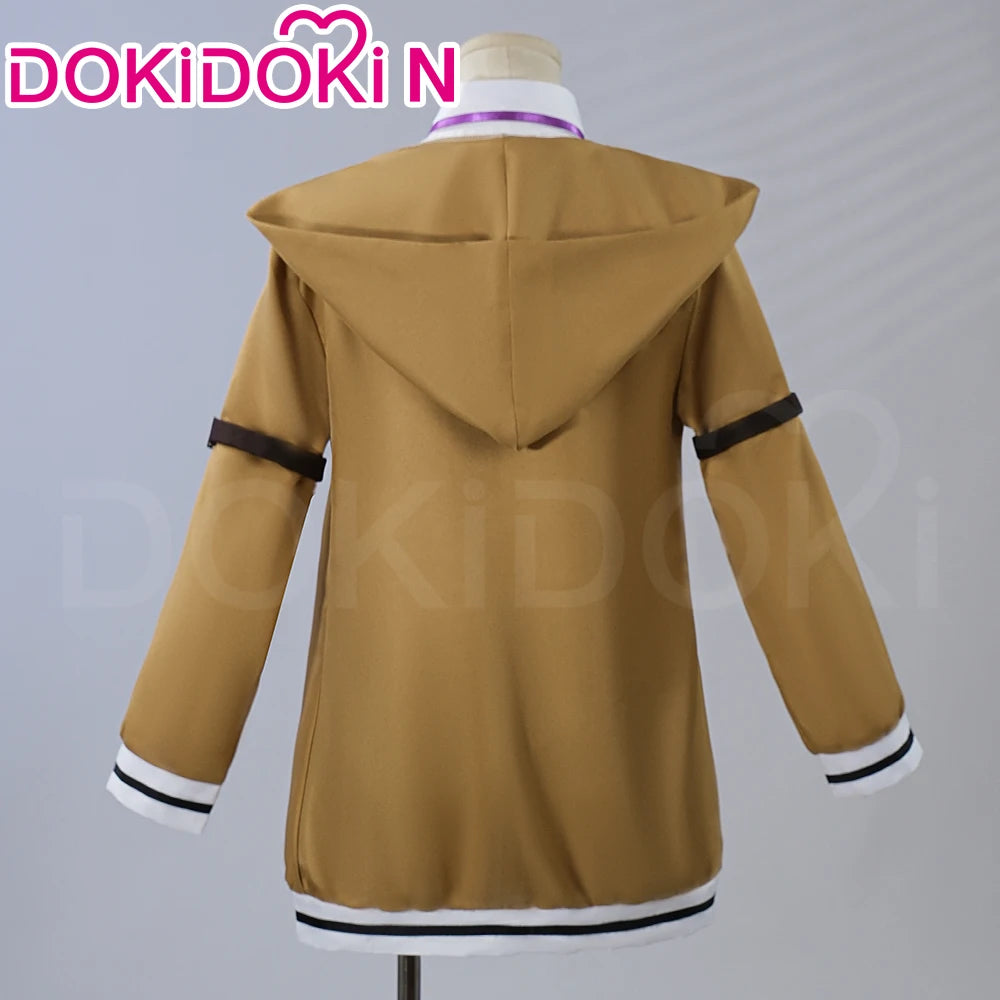 Makise Kurisu Cosplay Costume Game Steins Gate Cosplay【S-2XL】DokiDoki-N Women Uniform Costume Makise Kurisu Cosplay Plus Size