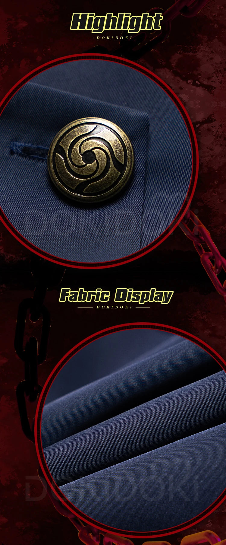 IN STOCK Fushiguro Megumii Cosplay Costume Anime Cosplay【S-3XL】DokiDoki-SR Men Uniform Black Suit Fushiguro Megumii Plus Size