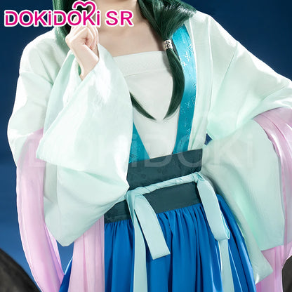 IN STOCK Maomao Cosplay Costume Anime The Apothecary Diaries【XS-4XL】DokiDoki-SR Mao Mao Frog Blue Dress Halloween Wig Season 2