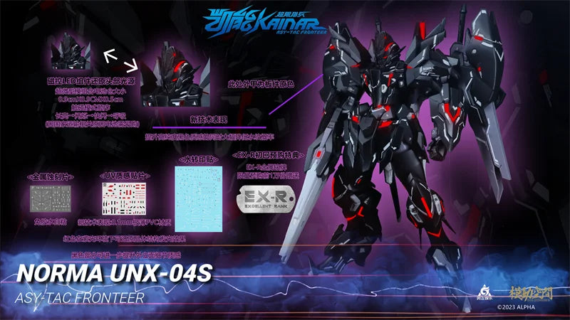 Saying Zone Norma 1/100 Scale ABS Model Kit